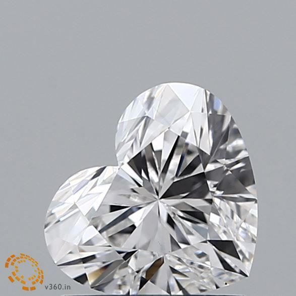 1.06 Carat F-VS2 Heart Lab Diamond